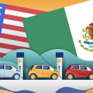 US-Mexico EV illustration