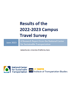 uc davis campus travel survey