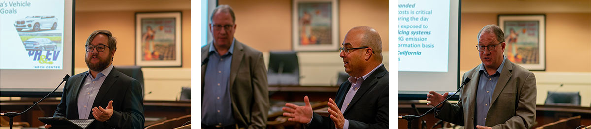 Sac Briefing - Tim, Gil, and Austin Speaking to Group