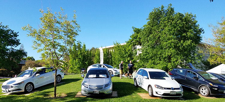 Image of EV Cars at Picnic Day 2018