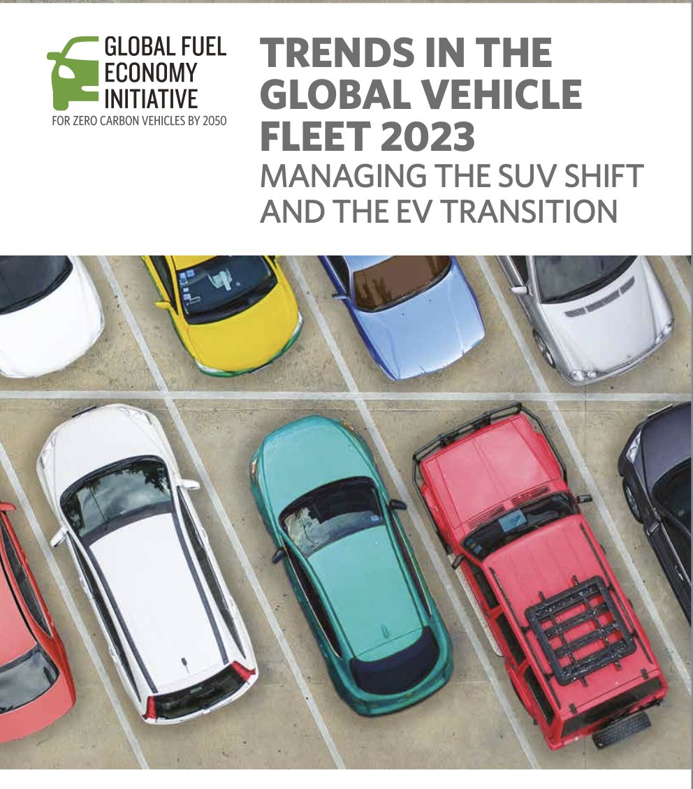 Trends in the global vehicle fleet - 2023